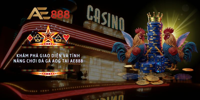 Khám phá giao diện và tính năng chơi đá gà AOG tại AE888